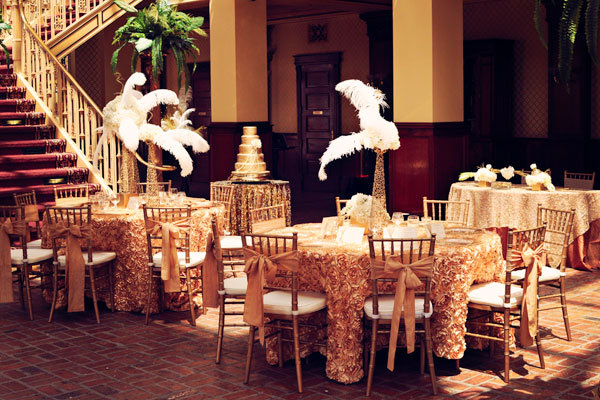 great gatsby wedding inspiration