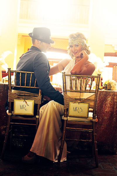 great gatsby wedding inspiration