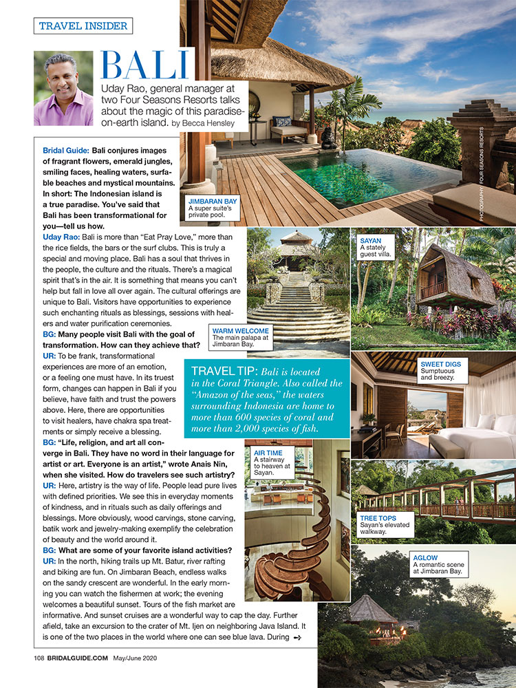 Bali Bridal Guide May June 2020