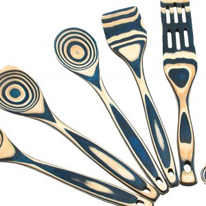 island bamboo utensils